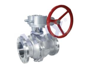 Gear Operated American standard flange ball valve 